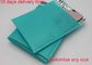 Printing Poly Bubble Envelopes Postage Bags 6 * 10 Inch Shockproof With Green Color