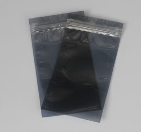 ESD Shielding packing bags ,  with zipper shidlding bag 85*165*0.075