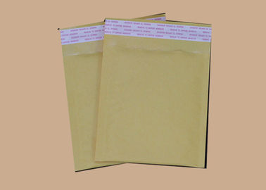 6 * 8 Inch Kraft Paper Bubble Mailers Tear Proof For Packing Accessories