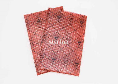 Red Matte Electrostatic Discharge Bag , Heat Sealed Clear Anti Static Bags
