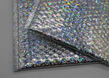6 * 10 Laser Colorful Metallic Bubble Mailers Padded Envelopes Shiny / Matt Surface