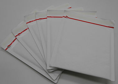 White Kraft Paper Mailing Envelopes , Padded Mailing Envelopes Courier For Mailing