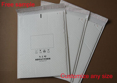 Shock Resistant Poly Bubble Mailers , Bubble Mailer Envelope With White Color