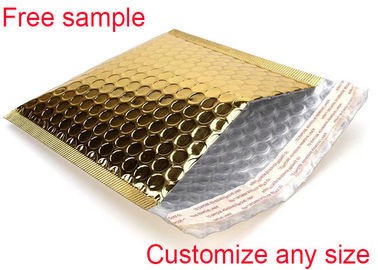 Self Seal Metallic Bubble Envelopes , Padded Shipping Envelopes Plastic Various Colors