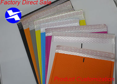 Multi Color Printing Logo Bubble Mailer Envelope , Poly Mailer Shipping Bags