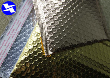 Customize Logo Metallic Bubble Envelopes , Metallic Mailing Bags 7*9 Inch Size