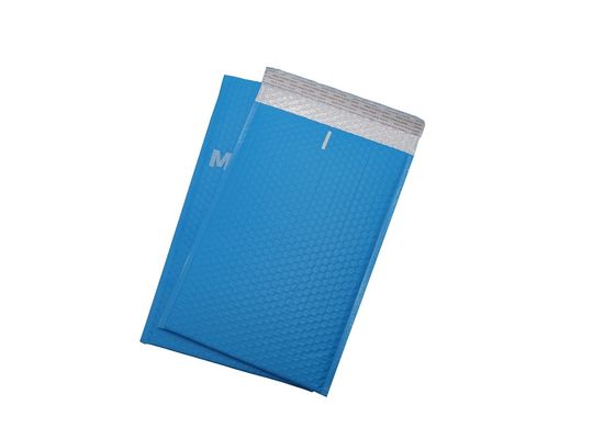 10.5x16 Inch CMYK LDPE Poly Padded Poly Mailers metallic