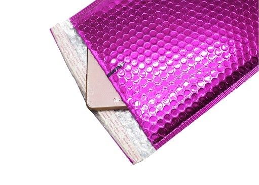 6x10 Inches Metallic Bubble Mailers 0.075mm Thickness For Gifts