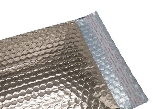 Offset Printing 6X10" Metallic Bubble Mailers For Cosmetics