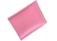 Personalized Pink Poly Bubble Mailers Water Resistant For Protective Packaging