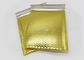 6x10 Shiny Gold Metallic Bubble Mailers Waterproof Tear Resistant For Shipping