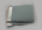 Gray Matte Metallic Bubble Mailers , Flat Custom Printed Padded Envelopes