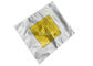Yellow Logo Aluminum Foil  Bags Heat Sealed For Mailing Electronic Components