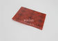 Flat Shiny Printed Bubble Mailers Red For Long - Distance Transportation