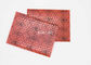 Red Matte Electrostatic Discharge Bag , Heat Sealed Clear Anti Static Bags
