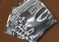 Shiny Silver Anti Static Poly Bags , Static Dissipative Bag With Zipper