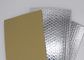 Shock Absorption Heat Insulation Sheets , Shiny Aluminium Insulation Sheet