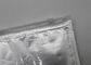 Heat Seal Zipper Aluminum Foil Bags Aircraft Hole Shiny Moisture Proof