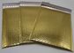 Gold Gloss Surface Metallic Bubble Mailers 6*9  Padded Bubble Bags 2 Sealing Sides