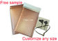 Shipping Mailing Metallic Bubble Mailers Envelope Rose Gold 9 * 10 Inch Size
