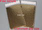 Gold Gloss Surface Metallic Bubble Mailers 6*10  Padded 2 Sealing Sides Anti Tremble