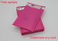 Red Color Poly Bubble Mailers  4 * 8 Inch With High Frequency Heat Seal