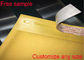Padded Courier Kraft Paper Bubble Mailers 2 Sealing Sides Logo Printing Envelopes