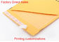 Padded Courier Kraft Paper Bubble Mailers 2 Sealing Sides Logo Printing Envelope