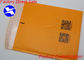 Orange Poly Bubble Mailer Shipping Bags Customized Size  Copperplate / Offset Printing