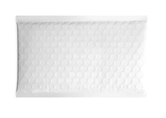 Lightweight White Poly Bubble Mailers Padded Envelopes For E Commerce Shipping