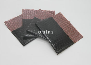 Shiny ISO9001 Black Conductive Bag Two Layer 4x6 Black Metallic Bubble Mailers